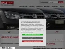 Sites similar to kale-automobile.de