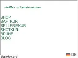 Sites similar to kaleandme.de