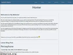 Sites similar to kalebklein.com