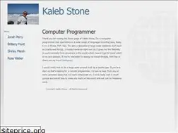 Sites similar to kalebstone.com
