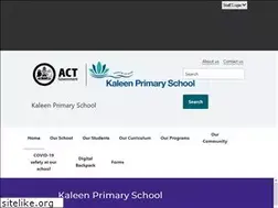 Sites similar to kaleenps.act.edu.au
