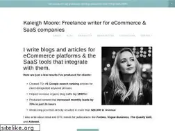 Sites similar to kaleighmoore.com
