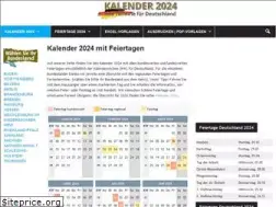 Sites similar to kalender-2018.de
