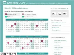 Sites similar to kalender-2021.net