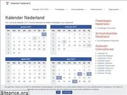 Sites similar to kalender-nl.nl