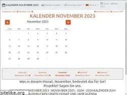 Sites similar to kalender-november.com