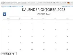 Sites similar to kalender-oktober.com