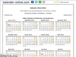 Sites similar to kalender-online.com