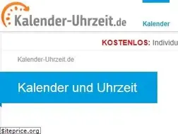 Sites similar to kalender-uhrzeit.de