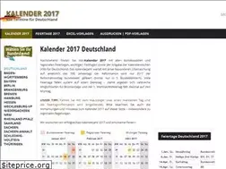 Sites similar to kalender2017.de