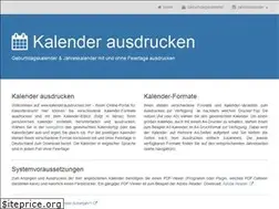 Sites similar to kalenderausdrucken.net