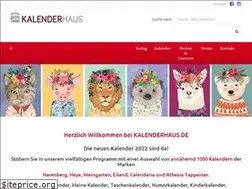 Sites similar to kalenderhaus.de