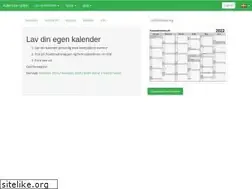 Sites similar to kalendersiden.dk