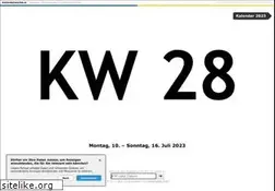 Sites similar to kalenderwoche.at