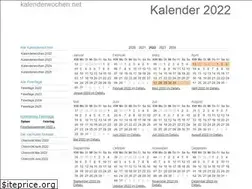 Sites similar to kalenderwochen.net