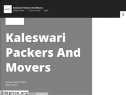 Sites similar to kaleswaripackersandmovers.in
