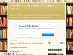 Sites similar to kalfaliksorulari.blogspot.com