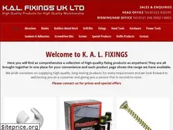 Sites similar to kalfixings.com