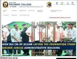 Sites similar to kaliaborcollege.org