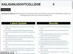Sites similar to kaliganjgovtcollege.org