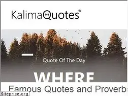 Sites similar to kalimaquotes.com
