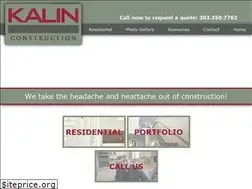 Sites similar to kalinconstruction.com