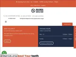Sites similar to kalingadental.com