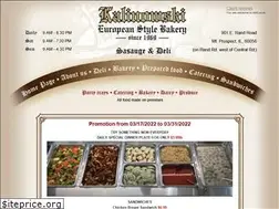 Sites similar to kalinowskideli.com