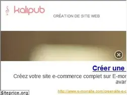 Sites similar to kalipub.com