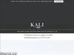 Sites similar to kalirestaurant.com