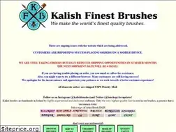 Sites similar to kalishfinestbrushes.biz