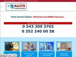 Sites similar to kalitecambalkon.com