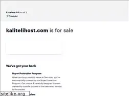 Sites similar to kalitelihost.com