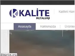 Sites similar to kalitemetalurji.com.tr