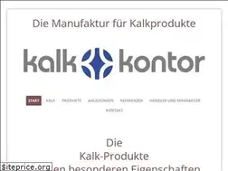 Sites similar to kalk-kontor.de