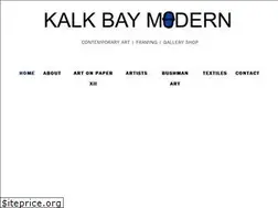 Sites similar to kalkbaymodern.co.za