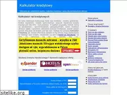 Sites similar to kalkulatorkredytu.info