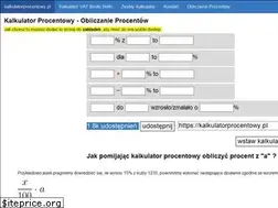 Sites similar to kalkulatorprocentowy.pl