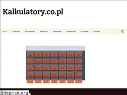 Sites similar to kalkulatory.co.pl