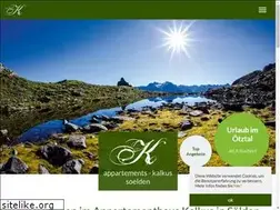 Sites similar to kalkus-soelden.at
