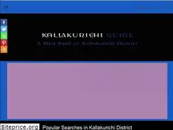 Sites similar to kallakurichi.co.in
