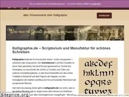 Sites similar to kalligraphie.de