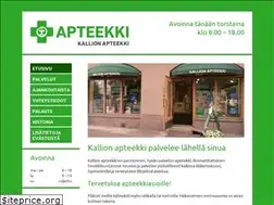 Sites similar to kallionapteekki.fi