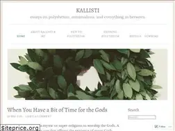 Sites similar to kallisti.blog