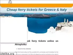 Sites similar to kallistiferries.gr