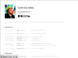 Sites similar to kalnins.xyz