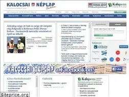 Sites similar to kalocsaineplap.hu