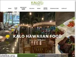 Sites similar to kalohawaiianfood.com
