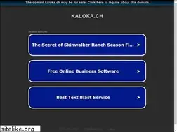 Sites similar to kaloka.ch