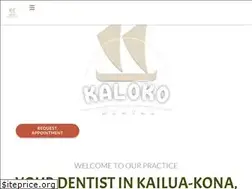 Sites similar to kalokodentalhawaii.com